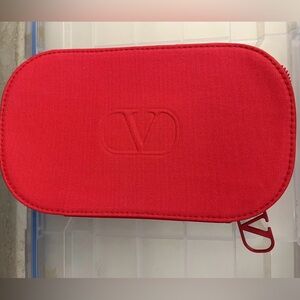 Valentino Red Cosmetic Case